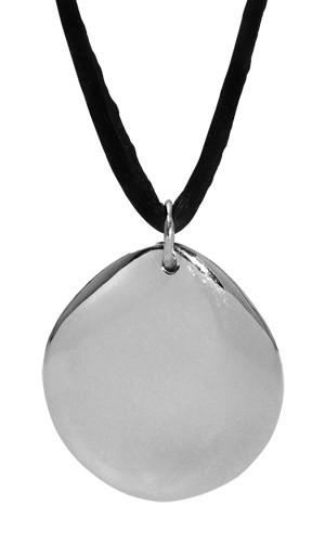 Silver Pebble (Polished) SRT-3 Pendant