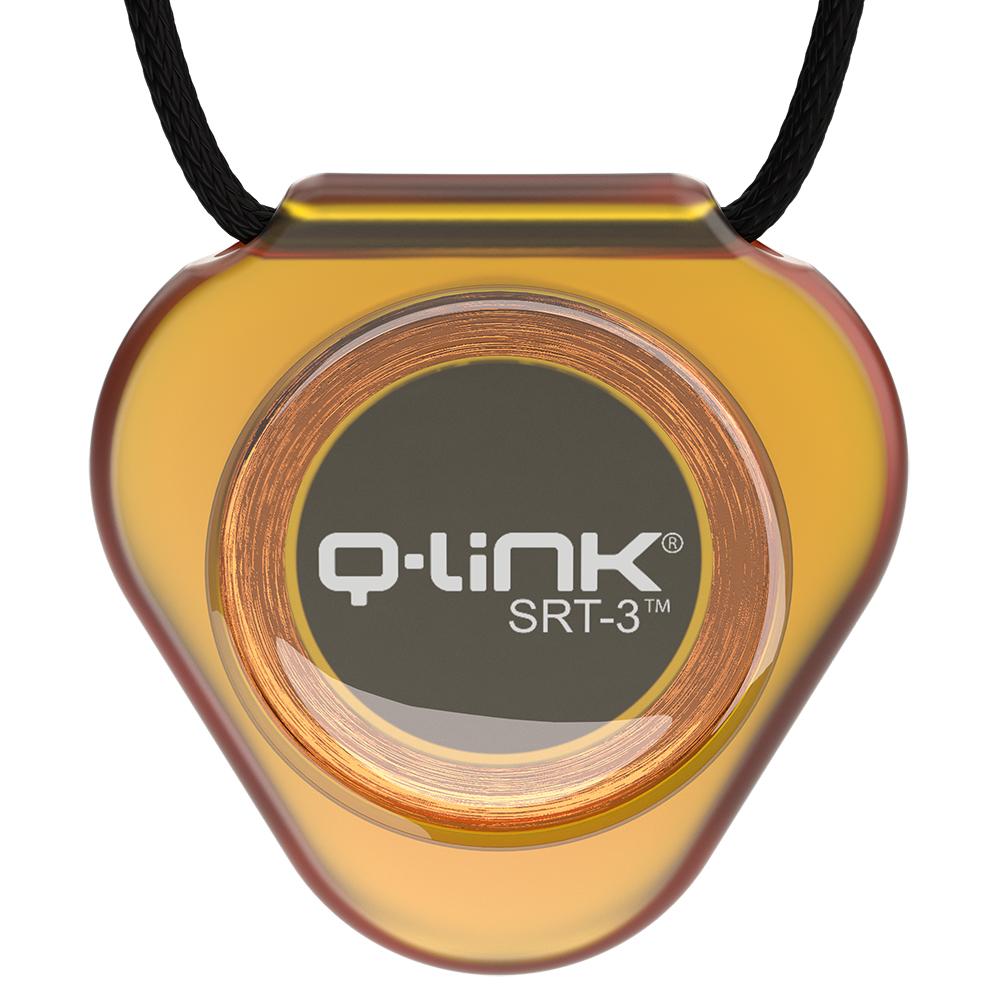 Translucent Amber SRT-3 Q-Link Pendant